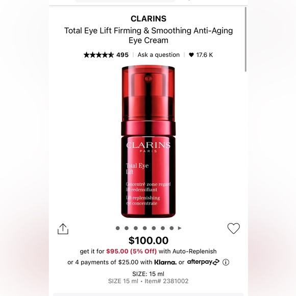 Clarins Firming & Lifting set - Picture 3 of 6